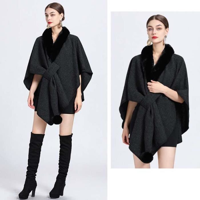 Poncho fourrure zara online