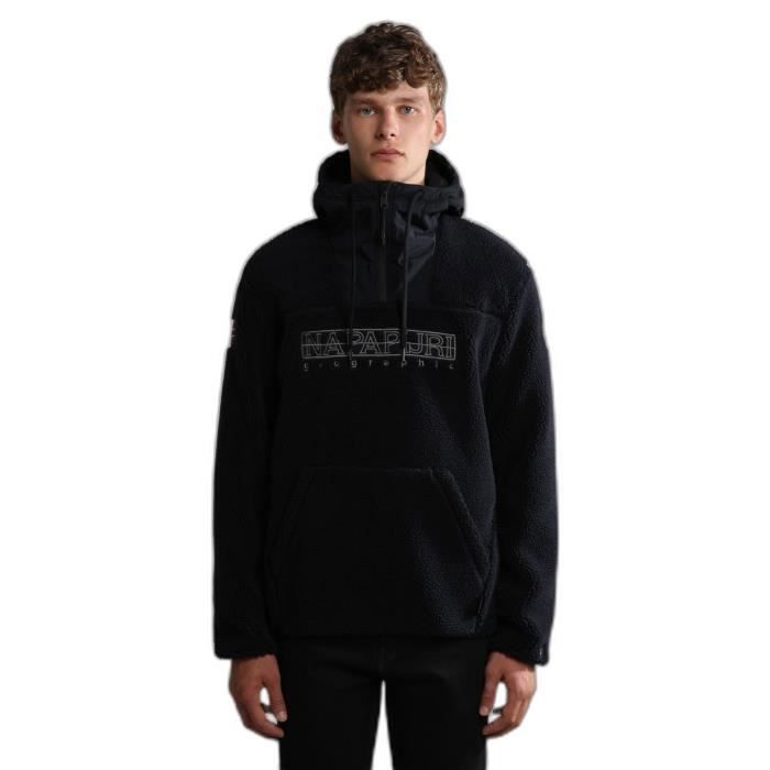 Polaire Napapijri Teide 5 black Black Cdiscount Sport