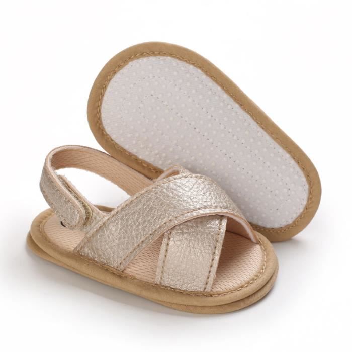 Chaussons Bébé Fille Sterntaler - Feutre Laine - Semelle Antidérapante - Fermeture Velcro - 9