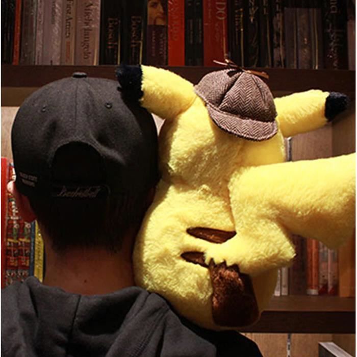 Bulbizarre Peluche Pikachu Detective Peluche Peluche Porte Clé