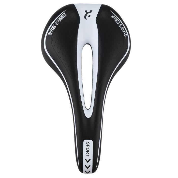 Selle VTT Confortable Nanxin - Cuir Et Gel - Ergonomique Et Ventilée
