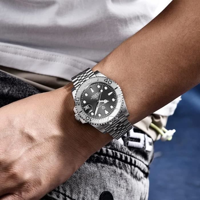 Montre automatique sales etanche 100m