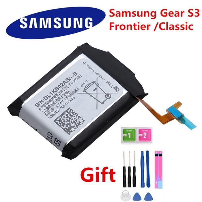 Batterie D origine De Samsung Eb br760abe Et Gear S3 Frontiere classique Eb br760a Sm r760 Sm r770 Sm r76 Cdiscount Telephonie
