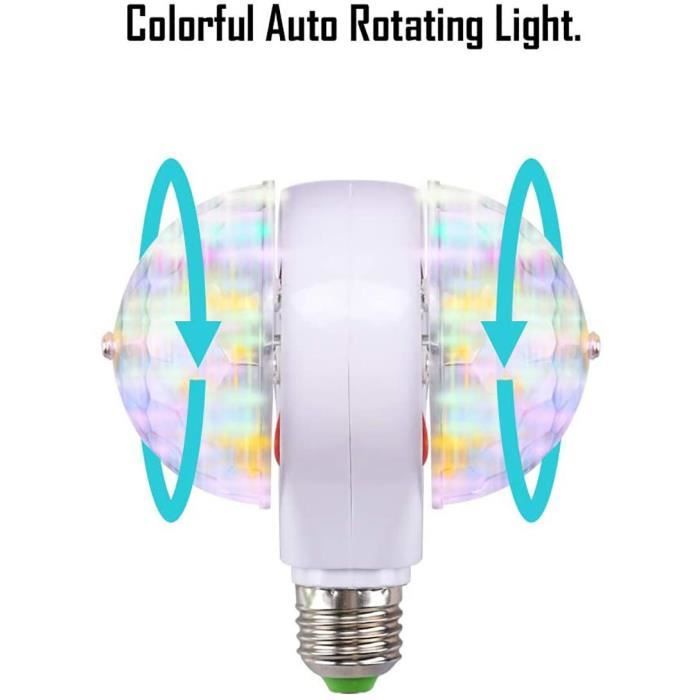 Wewoo - LED Boule à facette Ampoule magique de champignon de 30W cristal,  maître / esclave / DMX512 / course automatique / modes de contrôle de son,  CA 220V lumière colorée 