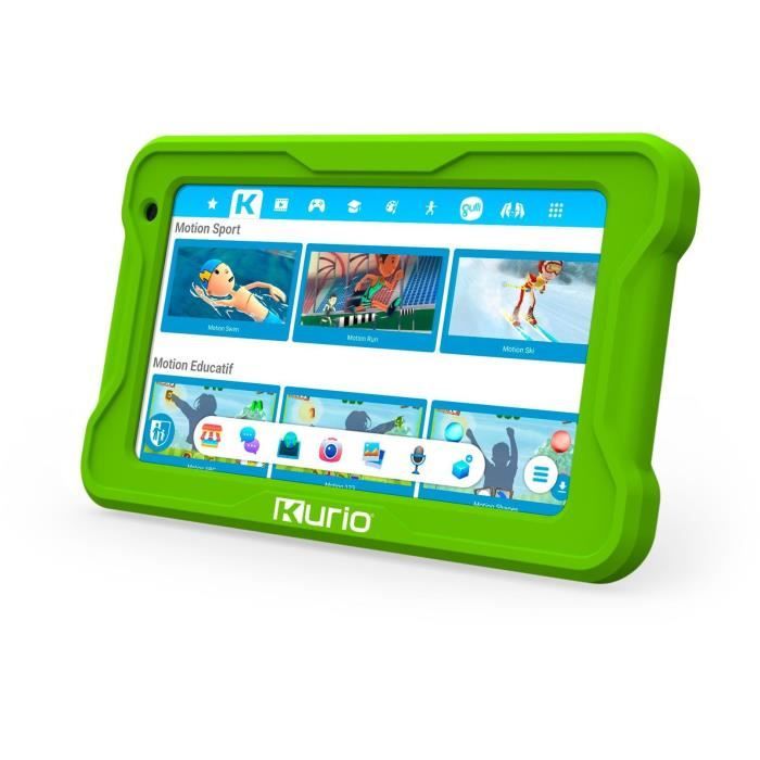 Tablette - Kurio - Gulli 7 pouces - Android 13 - Contrôle parental - 100+ applications - Jeux - Jouets Tablette - Kurio - Gulli 7 pouces - Android 13 - Contrôle parental - 100+ applications - Jeux - Jouets