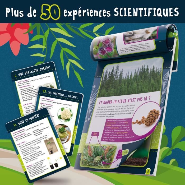 Génius Science - jeu scientifique - la botanique - LISCIANI - Cdiscount Jeux  - Jouets