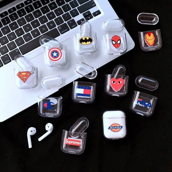 Coque AirPods Tommy Hilfiger Protection Bumper en Silicone Anti
