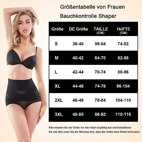 Sous-Vêtement Gainant pour Femme Taille Haute, Ventre Plat Taille