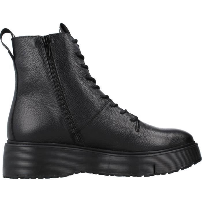 Bottine boots Wonders 112440 Noir 38 Noir Cdiscount Chaussures