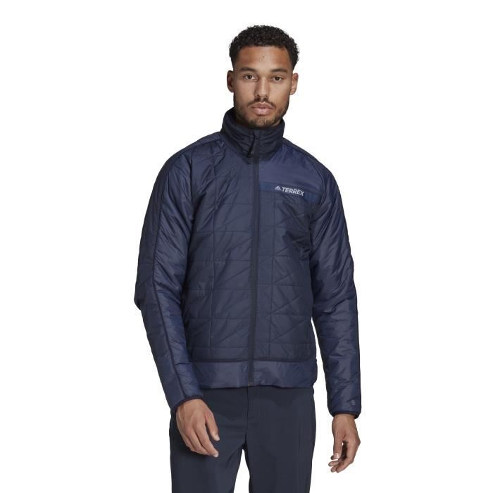 Doudoune isolante multi synthetique adidas Terrex bleu marine S Bleu marine Cdiscount Sport