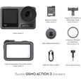 Caméra d'action 4K - DJI Osmo Action 3 Standard Combo - Noir-4