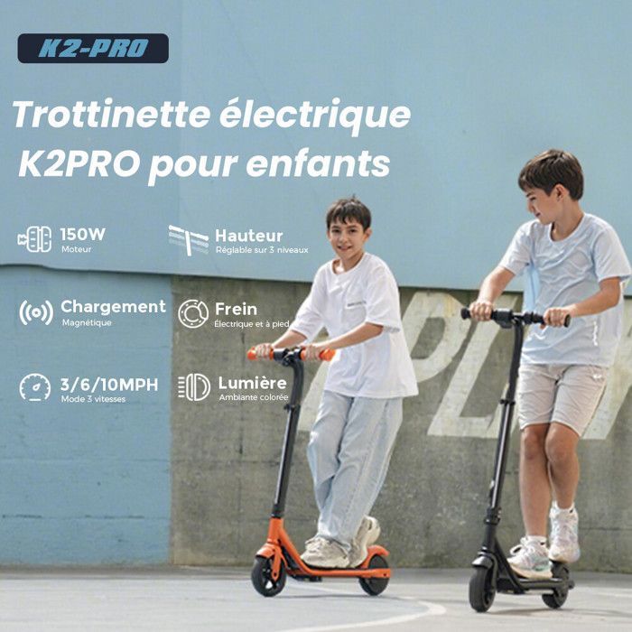 MEGA MOTION ME1 Trottinette Électrique Enfant 6-12 ans | 16 km/h, 3 MEGA MOTION ME1 Trottinette Électrique Enfant 6-12 ans | 16 km/h, 3