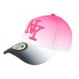 Casquette noir et rose Sale