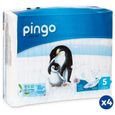 PINGO - Couches Ecologiques taille 5 - 12 à 25 kl -  144 couches - Pack 1 mois-0