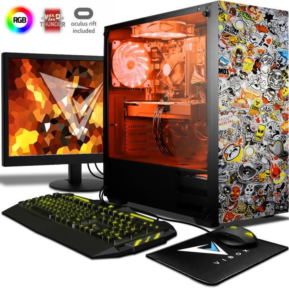  Killstreak VGS380T-125 VR PC Gamer avec Oculus