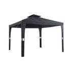 BEAU RIVAGE Tonnelle de jardin LILAS coloris noir