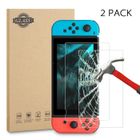 CODREAM Protection écran - Nintendo - Switch 2017 - Verre Trempé - Pack de 2 - Transparent