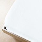 Drap-housse - MOTHINESSTO - 2 pcs - 100% Coton - 100x200 cm - Blanc