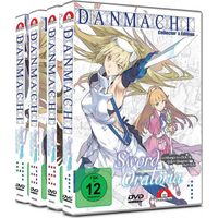 DanMachi-Sword Oratoria-Collector's Edition-Gesamtausgabe-Bundle-Vol.1-4-[DVD] [Import]