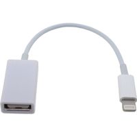 CABLING®   Lightning Câble OTG mâle 8 broches vers USB Adaptateur femelle pour Apple iPhone 6-6s-5-5S-C-iPad