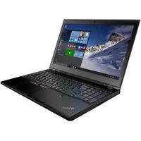 Lenovo ThinkPad P50 20EN Core i7 6820HQ - 2.7 GHz Win 10 Pro 64 bits 32 Go RAM 512 Go SSD 15.6" IPS 1920 x 1080 (Full HD) Quadro…
