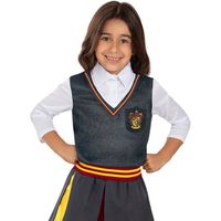 Déguisement T-shirt Gryffondor fille - FUNIDELIA - Harry Potter - Gris - Enfant