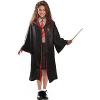 Déguisement Hermione Luxe Enfant - Cape, Chemise, Baguette - Harry Potter