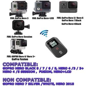 GOPRO Wi-Fi Télécommande Original Pour Héros 6 5 4 3 ARMTE-001