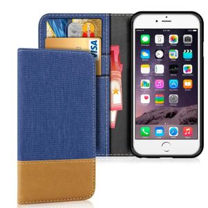 KM-Panda Housse Coque Compatible pour Apple iPhone 6S 6 Campanule Dreamcatcher Squelette Cuir PU Wallet Cover Etui Portefeuille Flip Case 