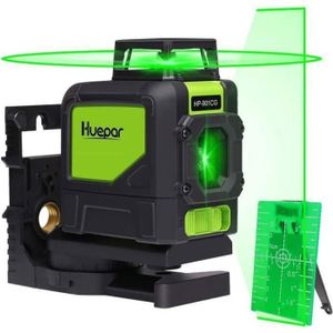 Détecteur laser Huepar pour récepteur laser numérique de niveau laser  utilisé avec les lasers à ligne pulsée LR-6RG 