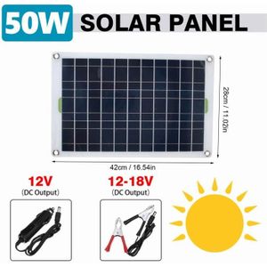 POMPE ARROSAGE Kit de pompe à eau solaire Panel 800L/h 12V pour M