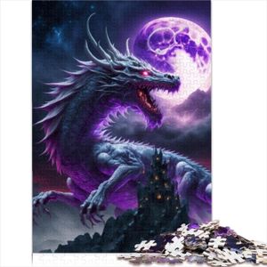 PUZZLE Puzzles Pour Adultes Cadeaux Brave Dragon 1000 Piè