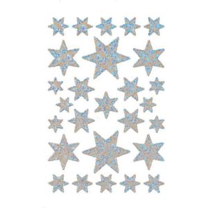 Décoration De Noël Pendentif étoile Paillettes Dorées 18