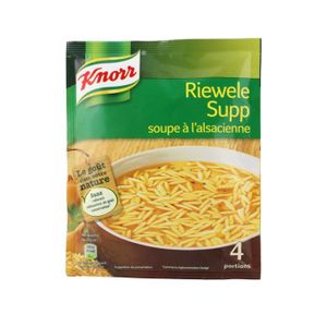 SOUPE EN SACHET Riewele Supp soupe à l'alsacienne Knorr - 74 g