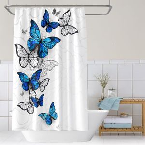 Aimants plumes pour rideaux, décor papillon, couleurs noir & or, 4  papillons - Cdiscount Maison