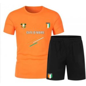 TENUE DE FOOTBALL Ensemble de Foot short et maillot Côte Ivoire oran