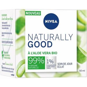 HYDRATANT VISAGE LOT DE 8 - NIVEA Naturally Good  Crème visage hydr