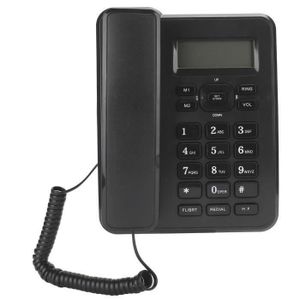 Téléphone fixe Beiping-Téléphone filaire KX-T6001CID Téléphone fi