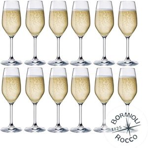 Coupe à Champagne Collezione DIVINO Bormioli Rocco - Lot de 12 Flûte