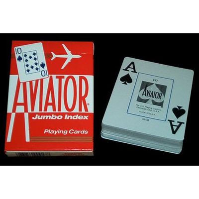 Représentation stylisée du jeu Aviator avec des cartes et un avion