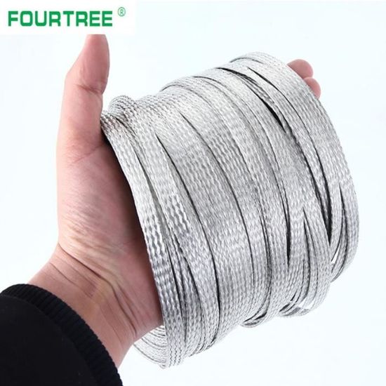 Bande Lestée Pour Rideaux Kssvzz 10m - 30g/m, Tricot Plomb Pour Rideaux, Douche Et Moustiquaires