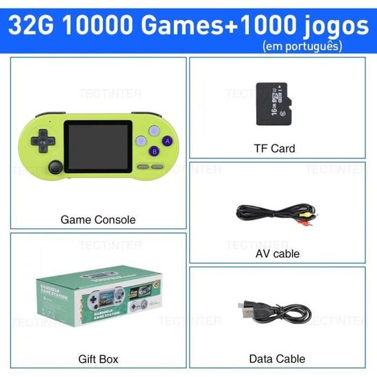 Console Portable Rétro 5 Pouces Avec 20000+ Jeux - Écran IPS HD 720p, 64GB De Stockage, Batterie 5000mAh - Cadeau Gaming Pour Adultes