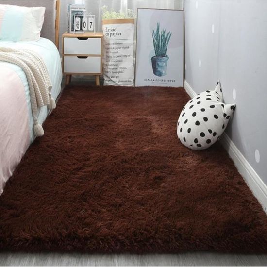 Tapis Salon Design Moderne Tapis de Chambre Doux Bleu Marine-3 Grand Tapis Salon Design Moderne Tapis de Chambre Doux Bleu Marine-3 Grand