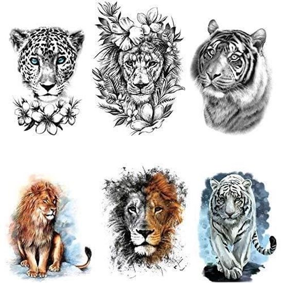 Tatouages Adhésifs Halloween - Lot 6 Feuilles (araignées, Chauves-souris) - Faciles à Appliquer, Temporaires