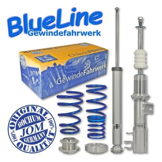 Kit Suspension Réglable JOM BlueLine – Pour Opel Corsa A/B, Tigra (1982-2004) – Amortisseurs Et Ressorts