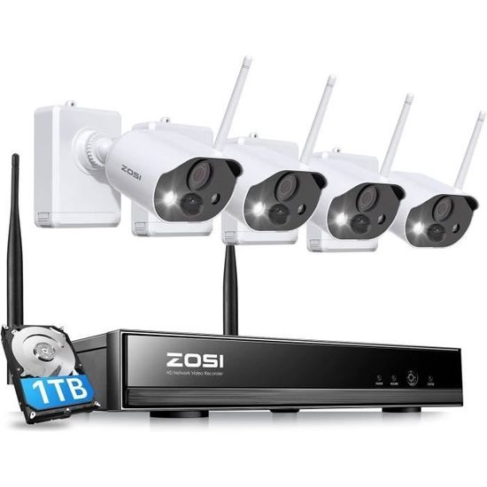 ZOSI Camera Surveillance Extérieure WiFi, C289 3MP