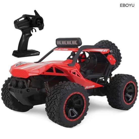 Rouge - camion t?�l?�command?� 1:14 25 KM-H, haute vitesse, 2.4Ghz, Buggy du d?�sert, hors route 