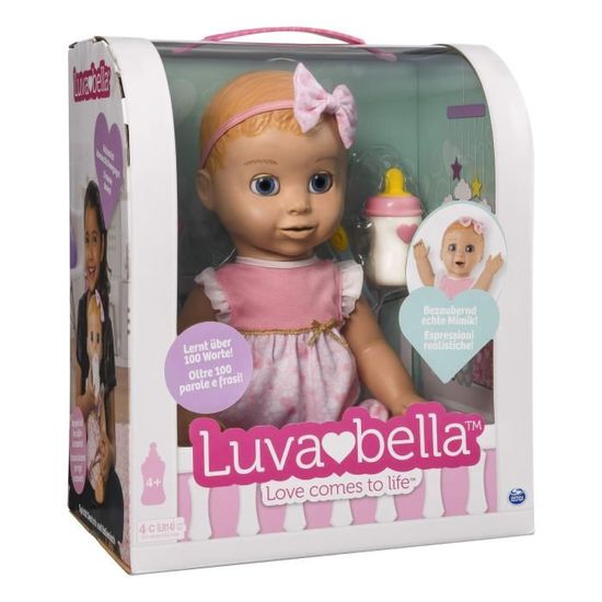 Poupee interactive luvabella sale