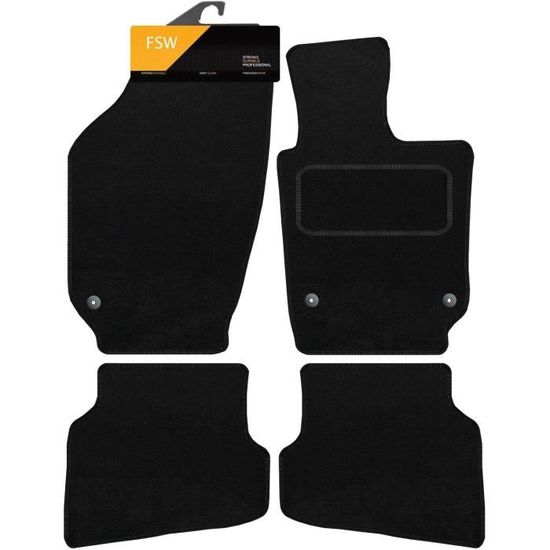 Volkswagen Tapis De Coffre Original Golf 8 Antidérapant Noir - Accessoire Officiel VW 5H0061160