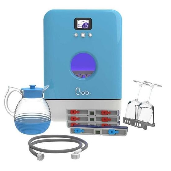 DAAN TECH BOB Mini LaveVaisselle Ouverture Automatique 2 Couverts Bleu 49 Cdiscount